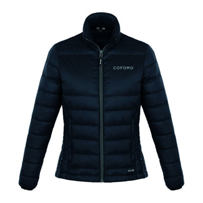 Picture of Quilted down coat for women